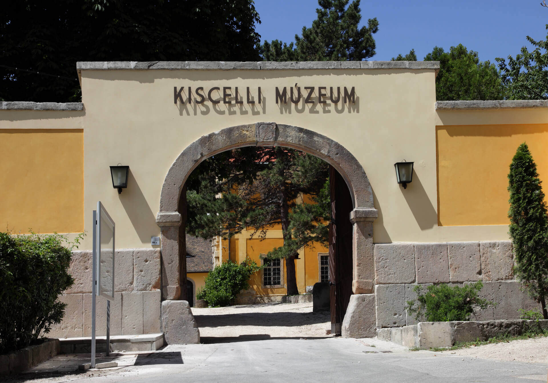 Kiscelli Múzeum bejárat